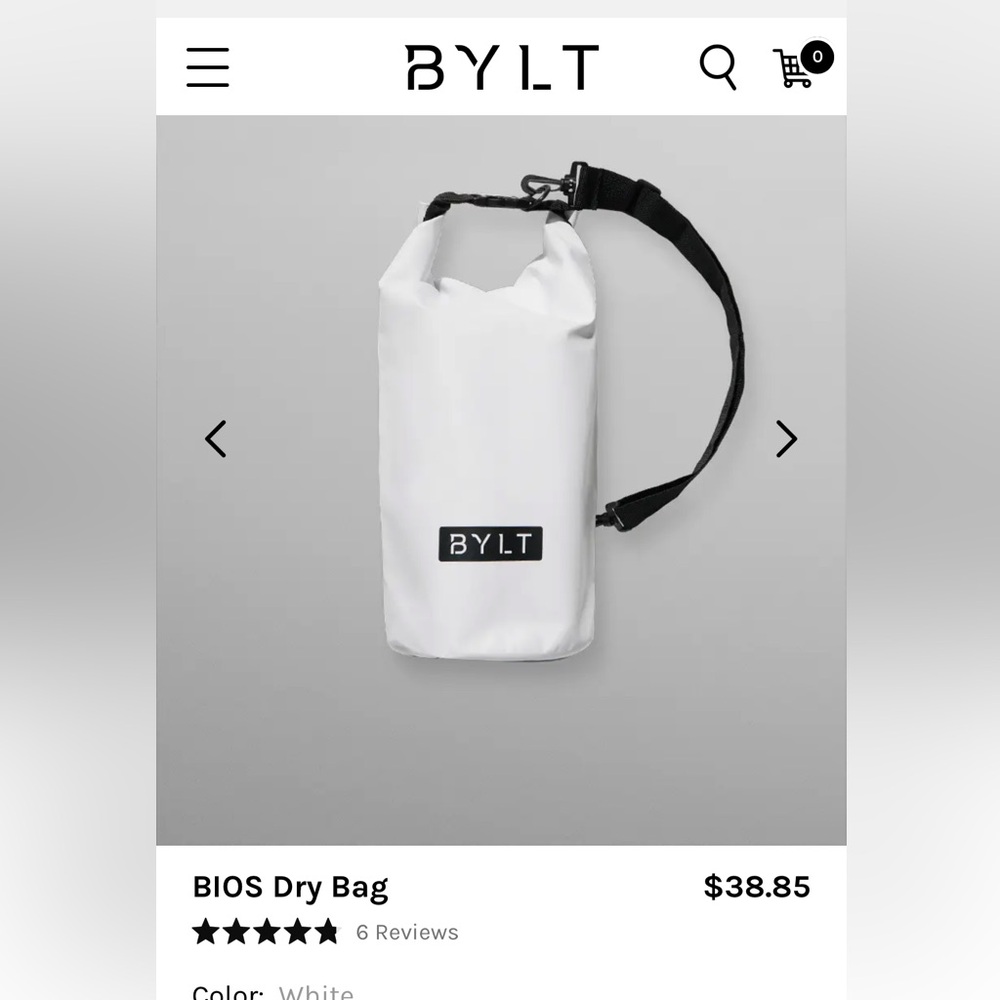 BYLT | NWT Bios Dry Bag - white - Picture 7 of 7